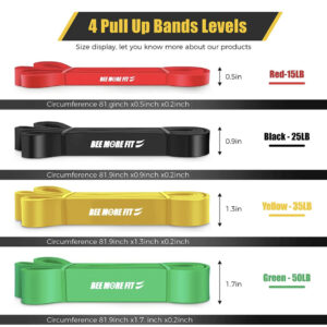 5X Extreme "Bee More Fit" Resistance Bands